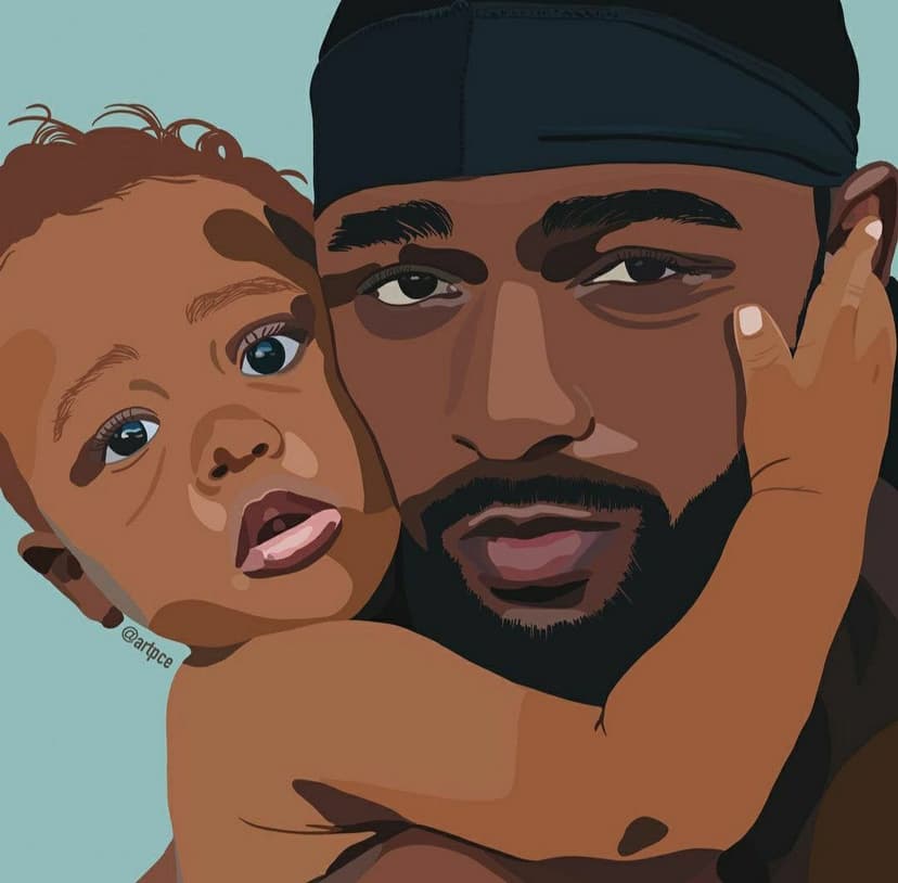 A woman carrying two kids - Going Ghost Mode